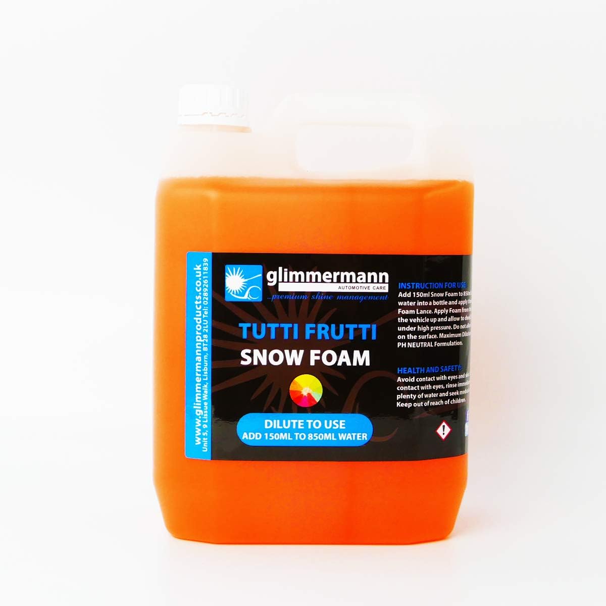 GlimmermannProducts Tutti Frutti Snow Foam (5L)