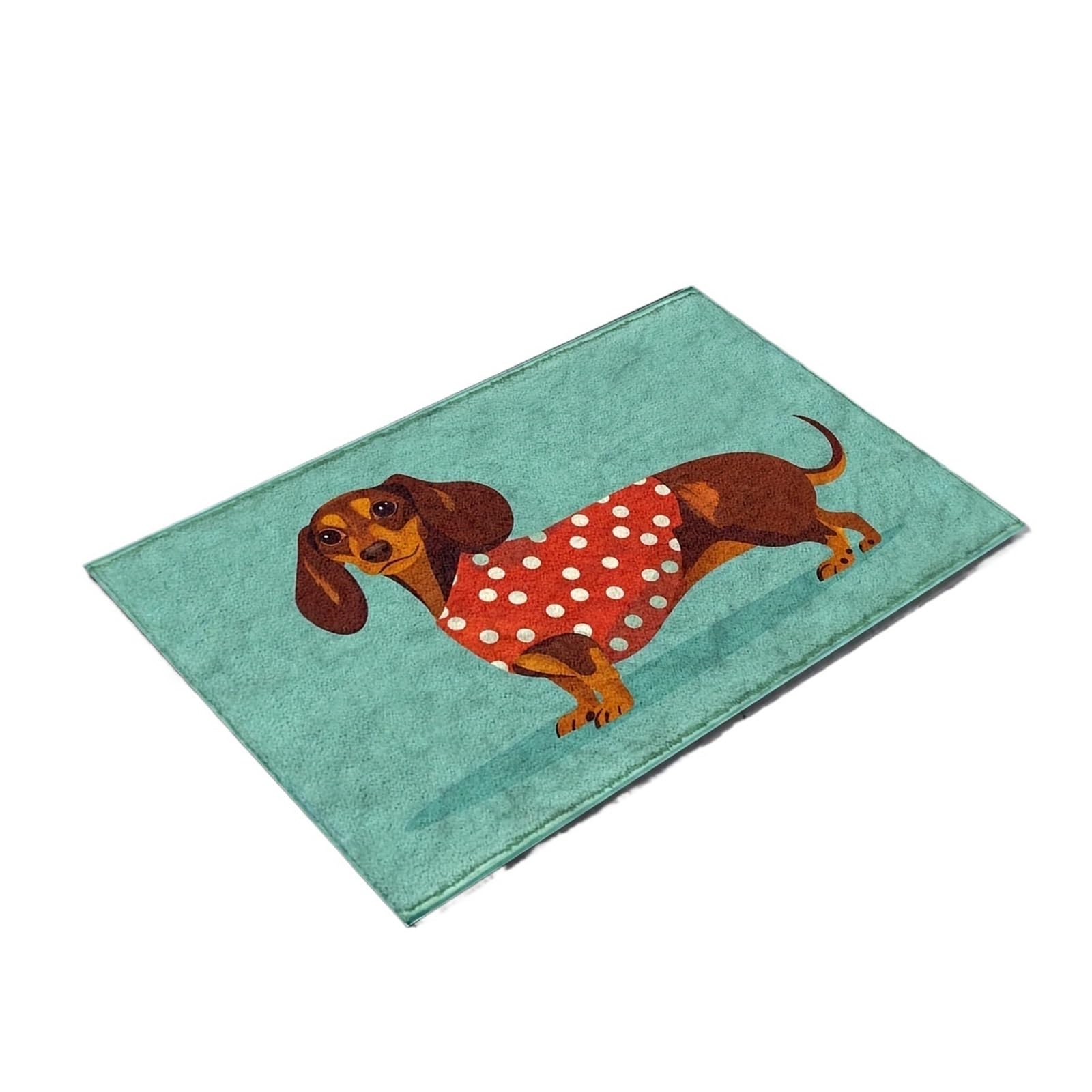 Paillasson pour chiot vert et lavable pour salon et chambre