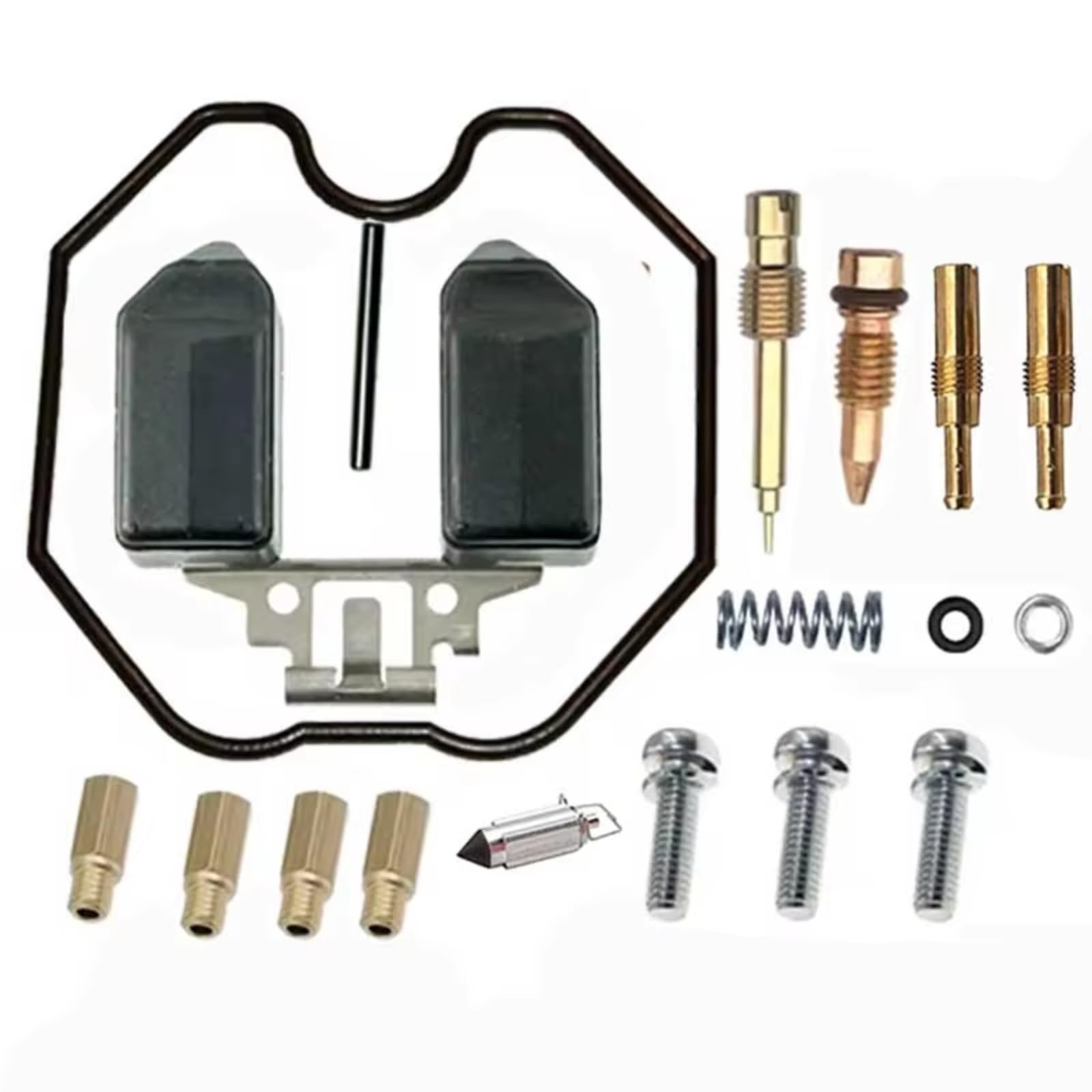 Kit Reparación Carburador Kit Reparación Carburador Motocicleta para CTX 200 para BUSHLANDER CTX200 2002-2016 Diafragma del Émbolo Flotador Combustible | Set 2