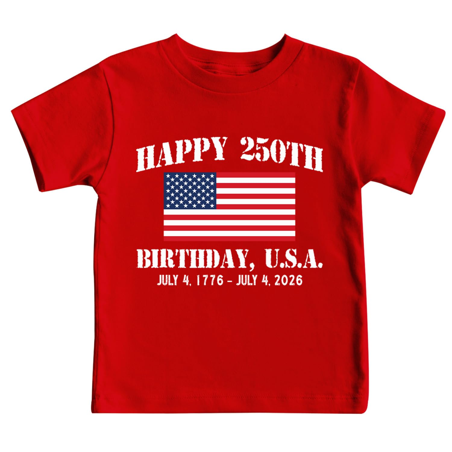 4th of July Shirts Toddler Boys Girls American Flag USA T-Shirt Kids Patriotic Tee Tops
