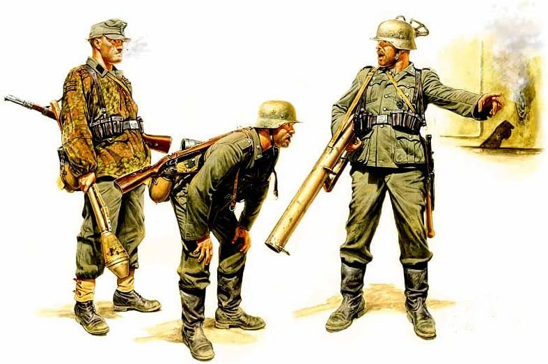 German Tank Hunters 1944 3fig WWII 1/35 Master Box 3515