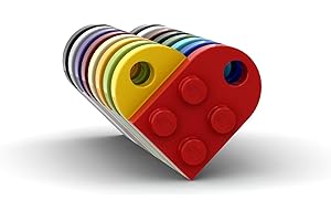 Matching Lego Necklaces Set of 2 in Multiple Colors for DIY