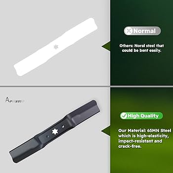 Amazon.com : Apeixoto ZT1 54 Blades Replacement for Cub Cadet Troy