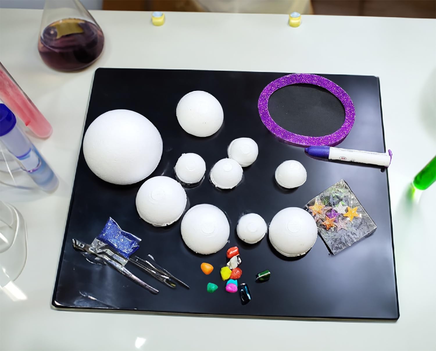 BITONAKids School Project Solar System Making kit DIY Educational for Kids and All for Project Work Submission