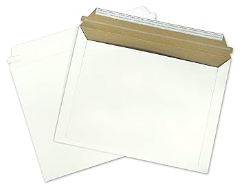 12.5x9.5 Flat 12.5 x 9.5 Fiberboard Document Mailing Envelopes Photo Mailers 9.5x12.5, (250) By ValueMailers