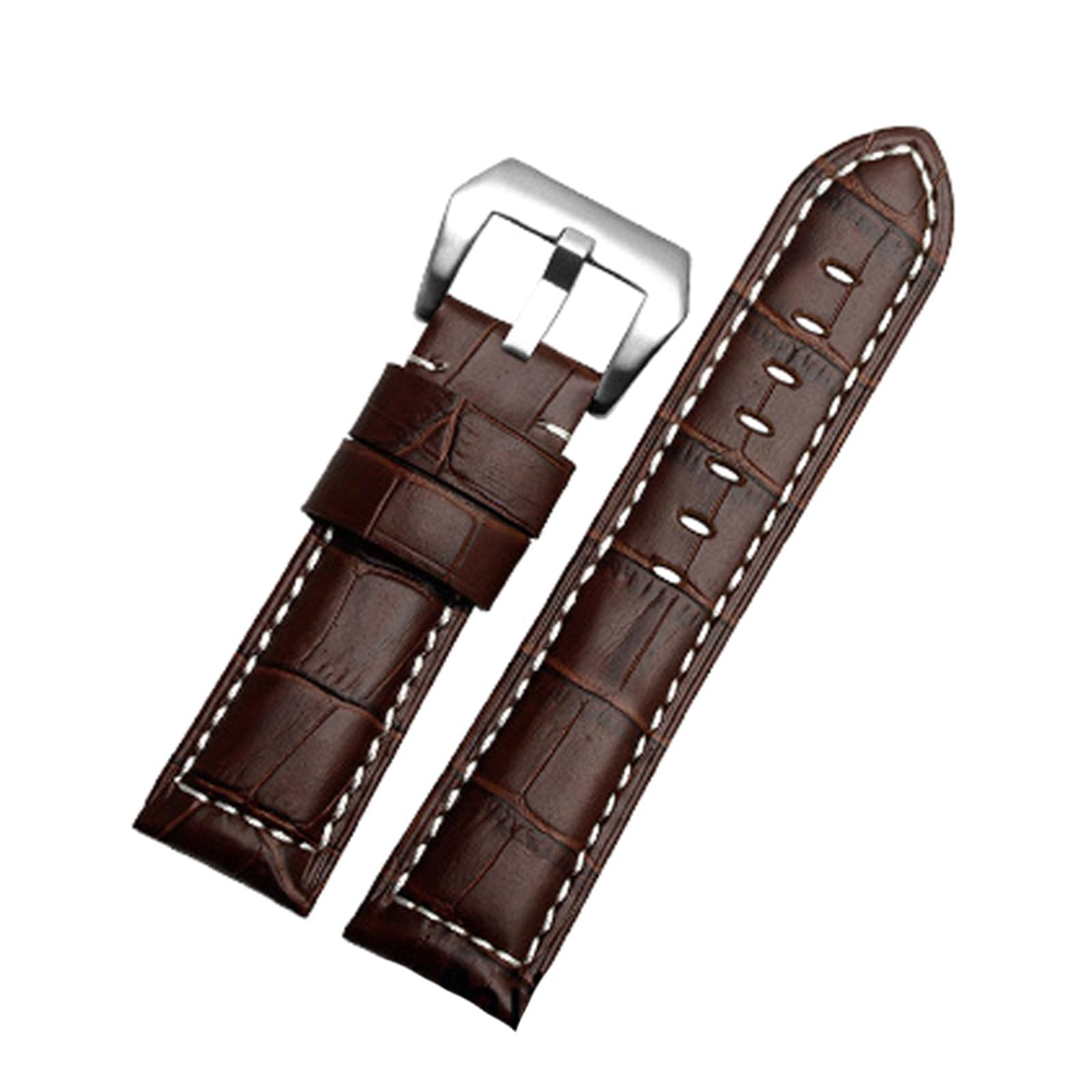 Bracelet de montre à dégagement rapide, bracelet de montre en cuir 22/24/26 mm, bracelet de montre de remplacement