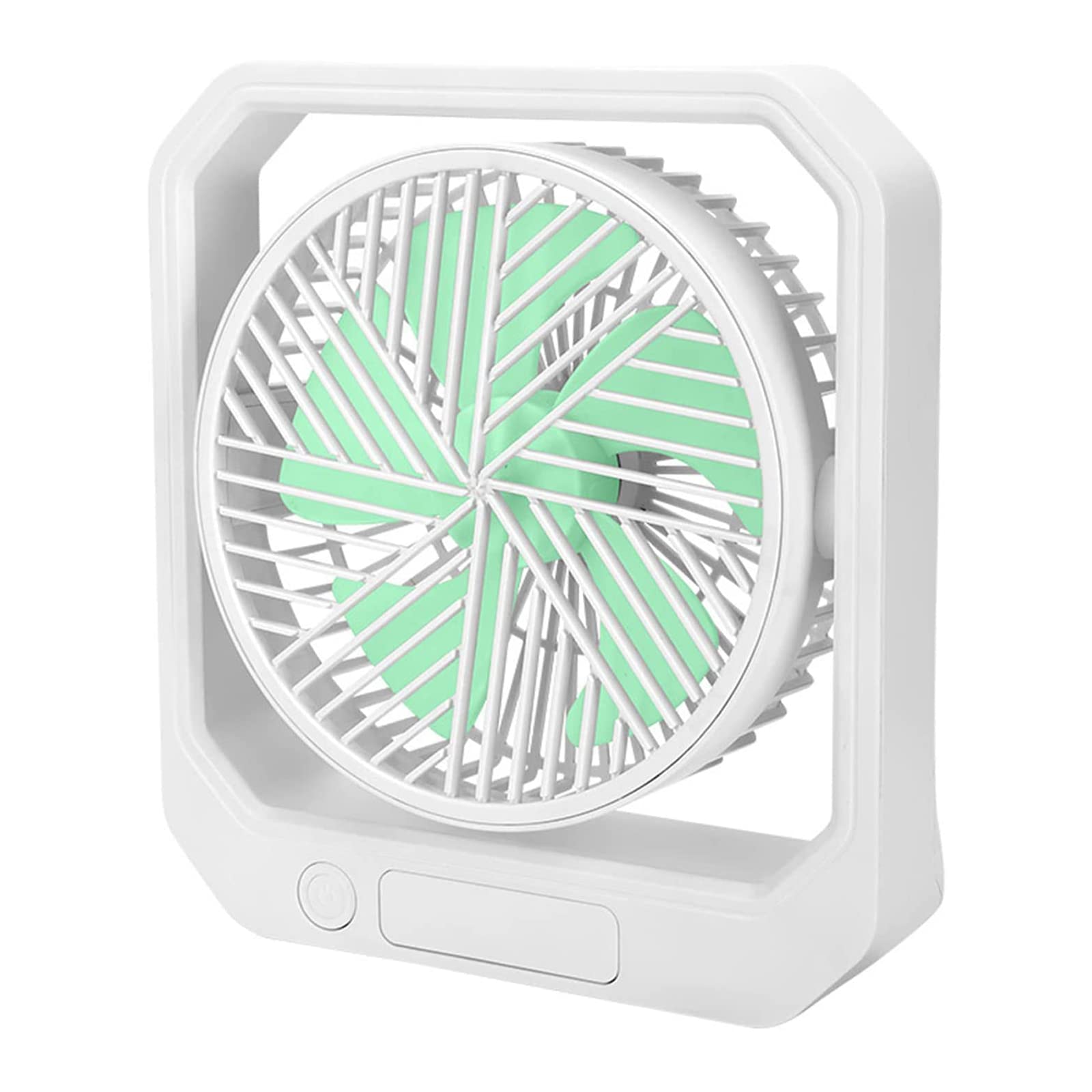 Ventilatori Personali con Ricarica USB, Ventilatore da Tavolo Ventilatore Portatile Raffreddatore d'Aria Ventilatore da Tavolo per la Camera da Letto dell'home Office