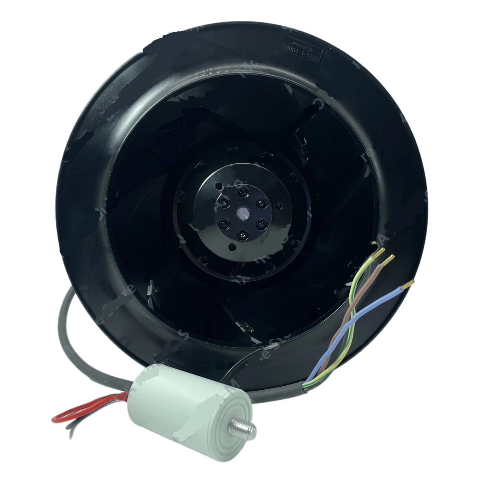 Ventilateur centrifuge R2E225-BD92-09 pour système de ventilation industrielle