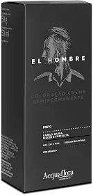 Acquaflora Preto Kit Coloração Creme Semipermanente El Hombre
