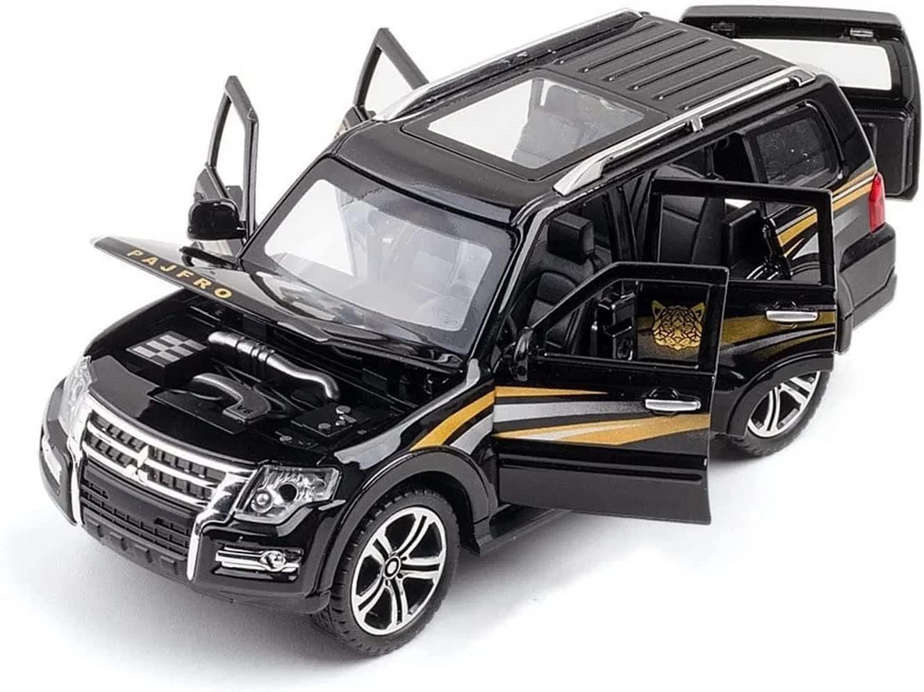 BYTEFUN Exquisite car Model 1:32 Alloy Diecast Car Models for Mitsubishi Pajero SUV Simulation Sound and Light Pull Back Toy (B0D81BR1C2) Amazon Price History, Amazon Price Tracker
