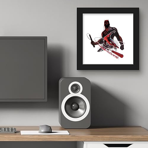 Miniatura 5 de Trends International Gallery Pops Marvel Comics Daredevil - Billy Club Action Graphic Canvas Wall Art Wall Poster, 12.00" x 12.00", Stretched Canvas