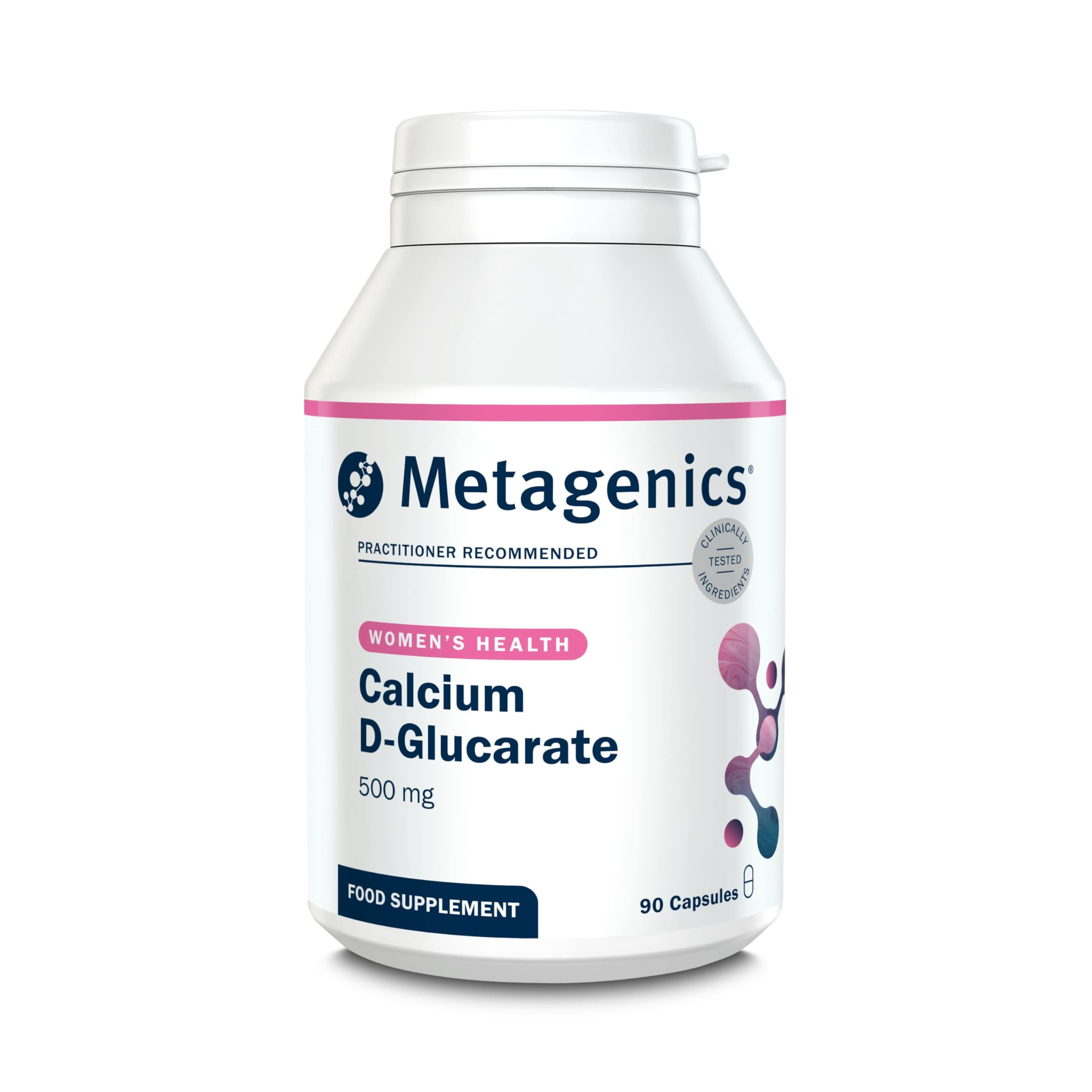 Calcium D-Glucarate - Energy-Yielding Metabolsim & Gut Health - 90 Capsules
