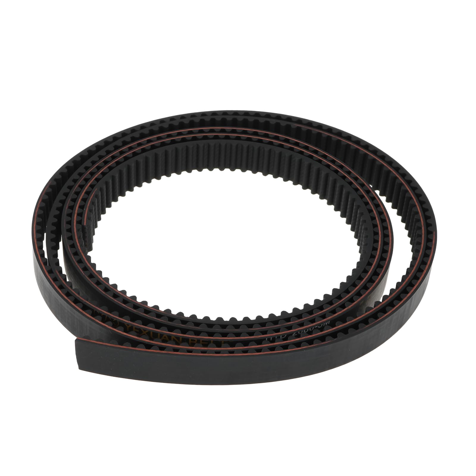 YINETTECH 1x Electric Trolley Motor Lift Toothed Timing Belt 2065×15×3.6mm 2770820 Compatible with Minn Kota Ulterra Black