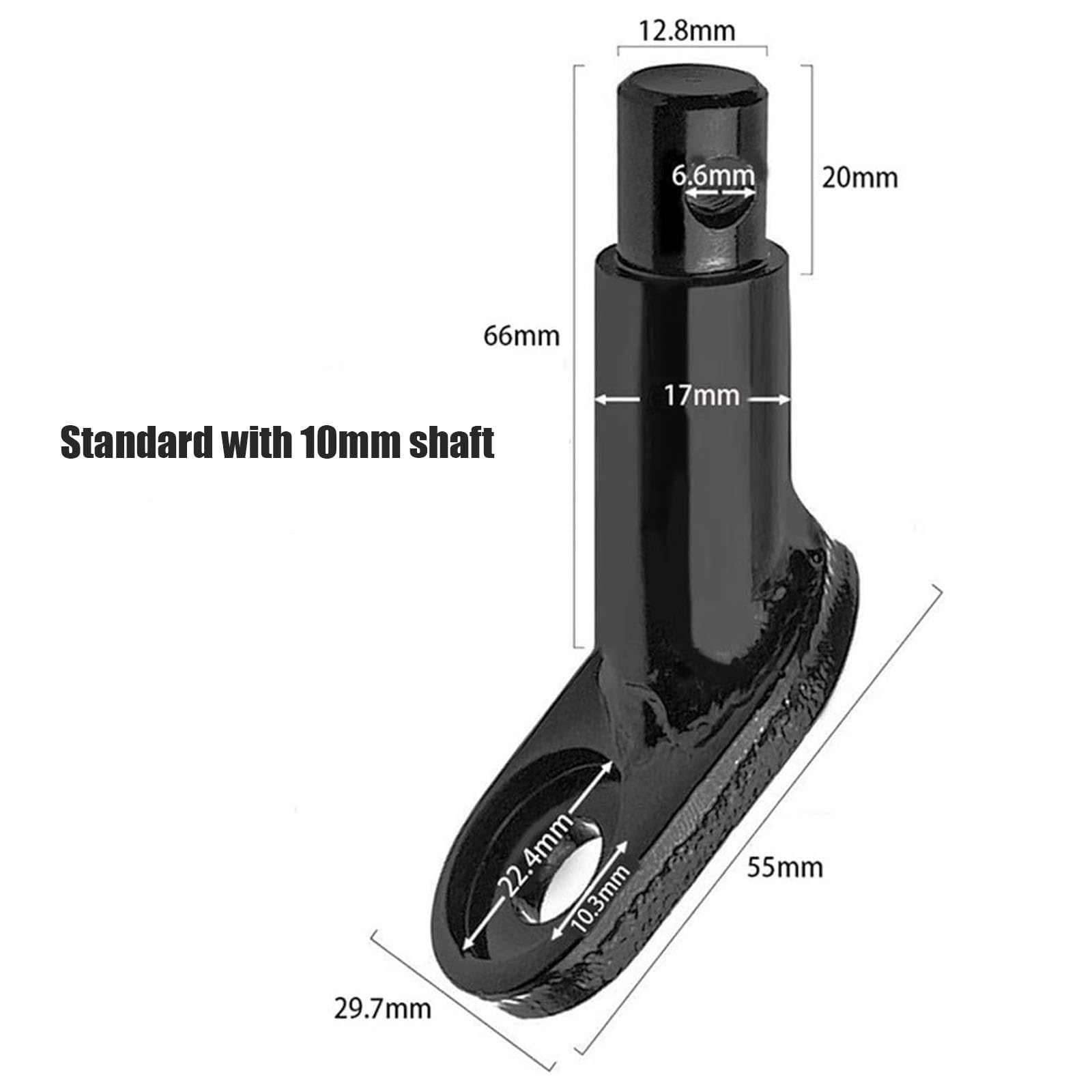 Remolque de carga para bicicleta, remolque de bicicleta duradero con diseño plegable desmontable, carga máxima de 60 kg para transportar equipaje y herramientas