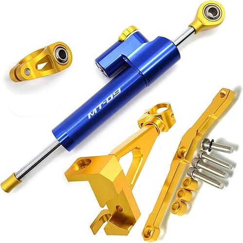 Miniatura 3 de Amortiguador de motocicleta estabilizar la dirección del amortiguador de montaje del soporte de la motocicleta apto para Yamaha MT09 FZ09 2013-2020