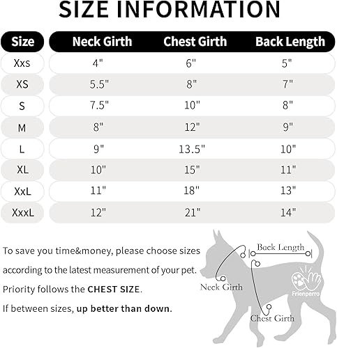 Miniatura 5 de Ropa de Frienperro para perros pequeños, hembra, niño, sudadera con capucha para perro, 100% algodón, ropa de bulldog francés, sudadera de invierno