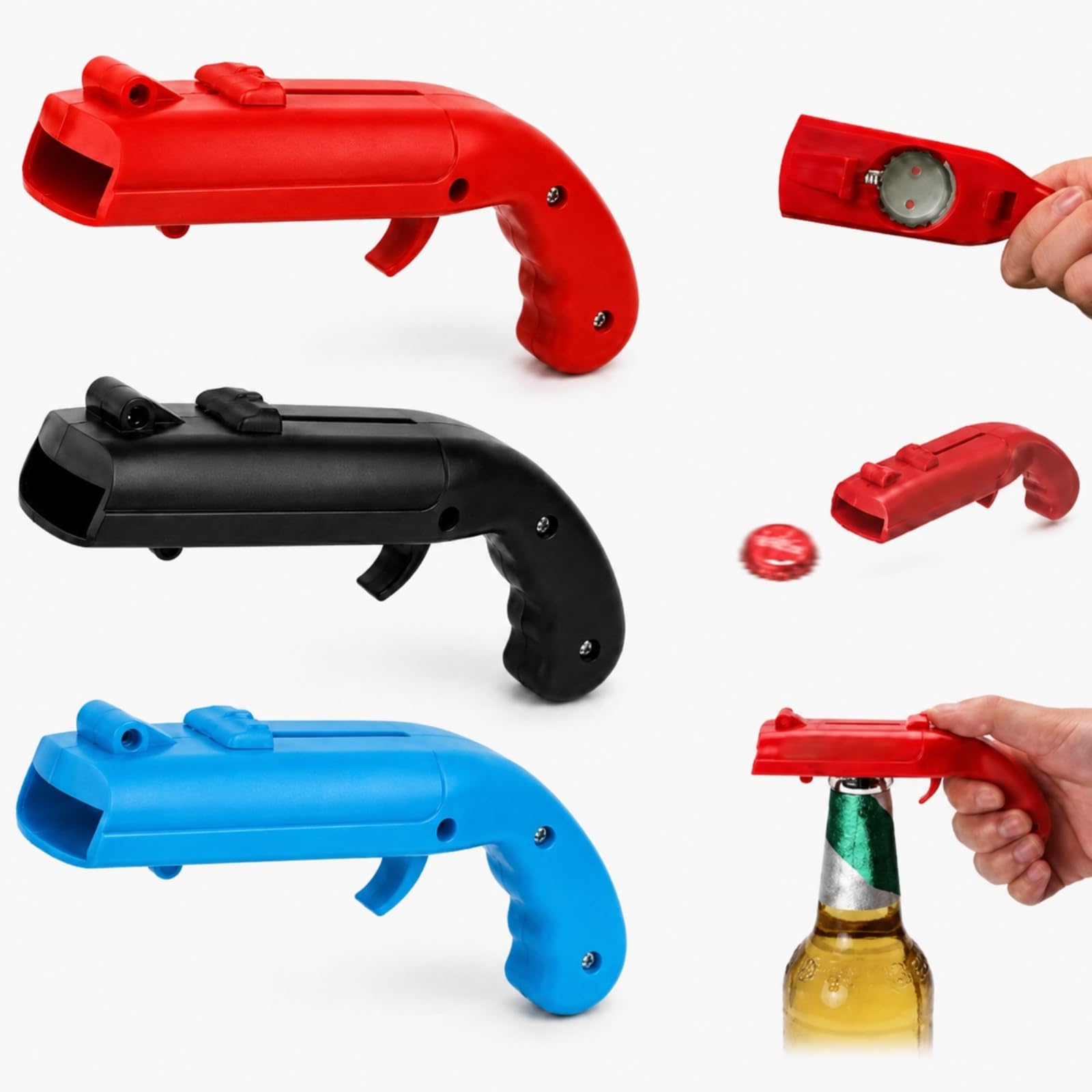3 Pcs Cap Gun Bottle Opener