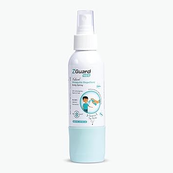 Z Guard Natural Mosquito Repellent Spray for Boys | DEET Free Non Toxic Spray for Kids | Safe for Skin and Daily Use | Long Lasting 8 Hour Protection | Surprise Gift for Boys | 100ml - image, photos