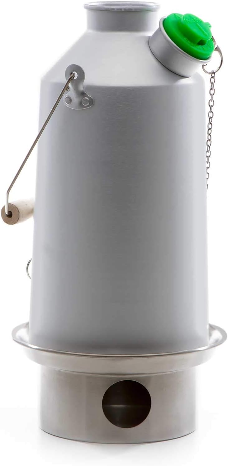 Large Anodized Aluminum 54 oz. (1.6 LTR) Rocket Stove