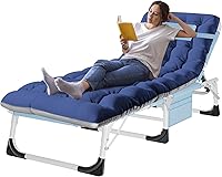 Vista 11 de ABORON - Silla de bronceado acolchada de 5 posiciones para bronceado al aire libre, paquete de 2, resistente y portátil, para tomar el sol, patio