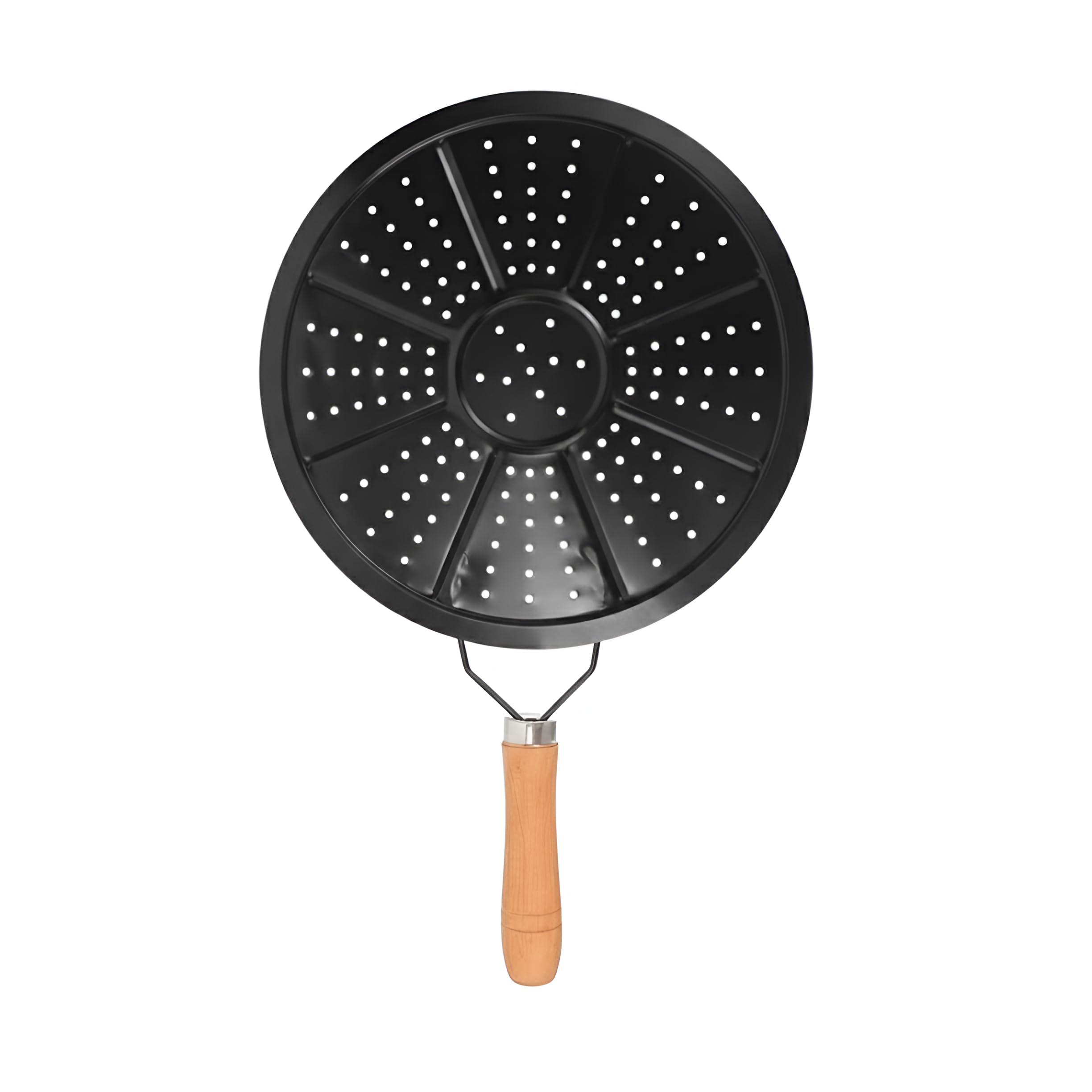 BBQ Frying Plate Solid Stainless Steel Household Kitchen Gas Stove Heat Diffuser Cookware Top Plate Reducer Flame Arrester Cooking Conduction Kitchen Supplies Nonstick Oil Simmer (Black)