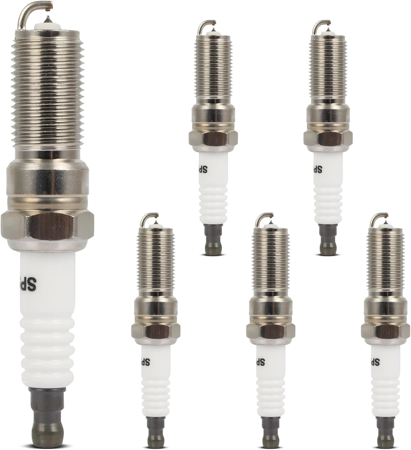 SCITOO Set of 6 iridium Spark Plugs Replacement with for Ford F-150 2011-2019, Explorer 2013-2019, Transit-150, Transit-250, Transit-350, Transit-350 HD, Taurus, Expedition, Flex Replace 97177