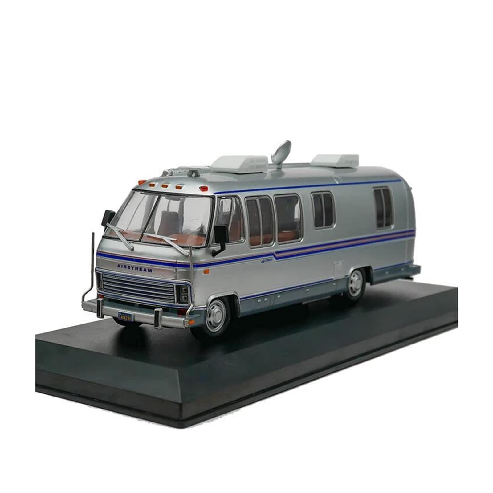 Scale Models 1 43 For Airstream Excella 280 Turbo 1981 Caravan Camper Alloy Model Car Adult Collection Display Die Cast Replica Car