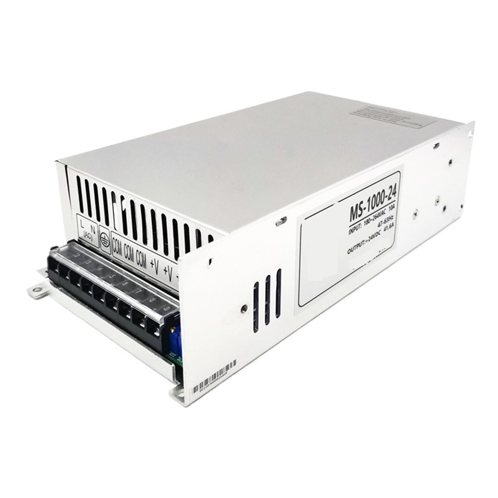 Regulowany zasilacz impulsowy 1000 W bez i z cyfrowym wyświetlaczem LED