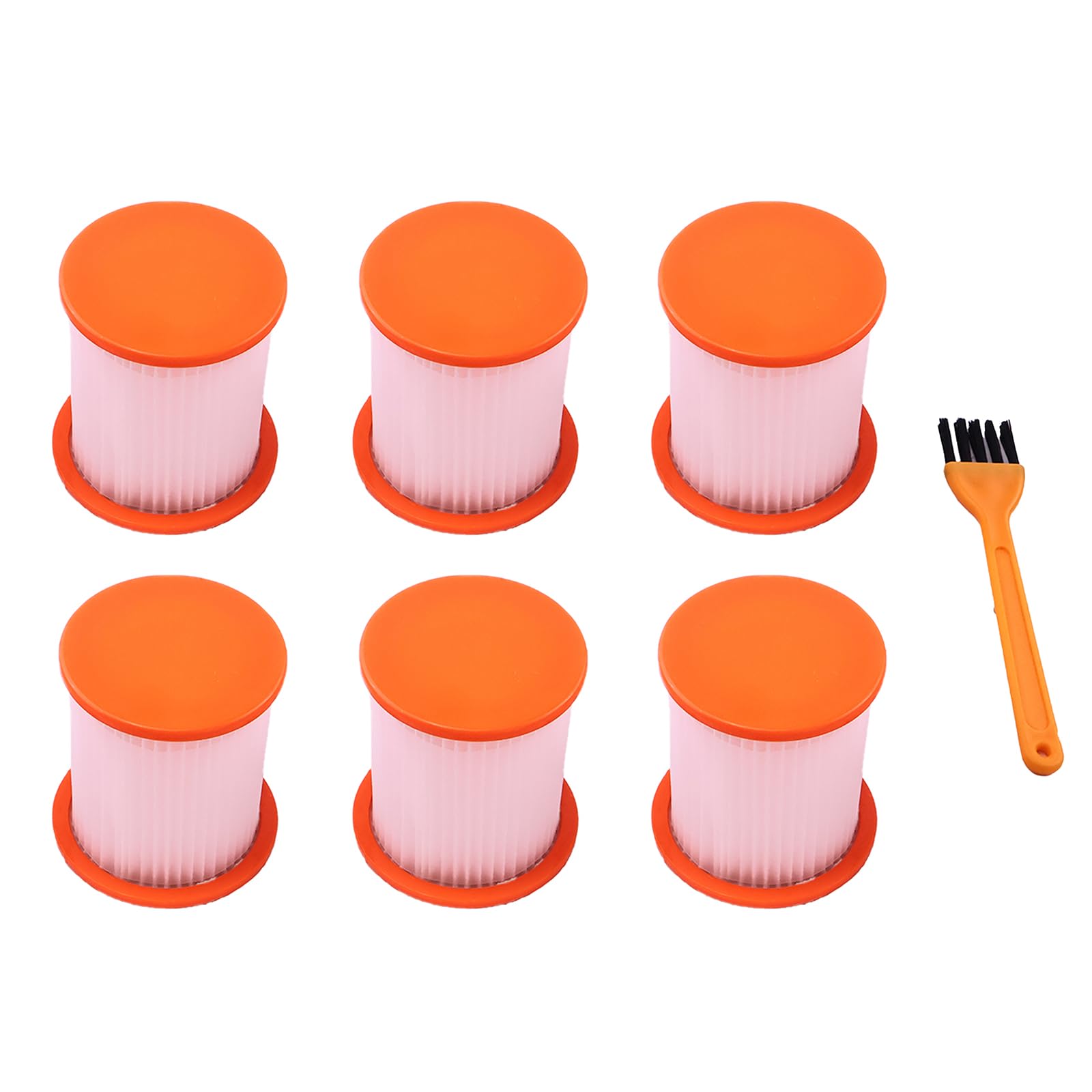 YFANTPA 6pcs Filter and 1pc Brush for TMA T120 T121 T151 T150 T220 T210 T181 T180 T220 Vacuum Cleaner