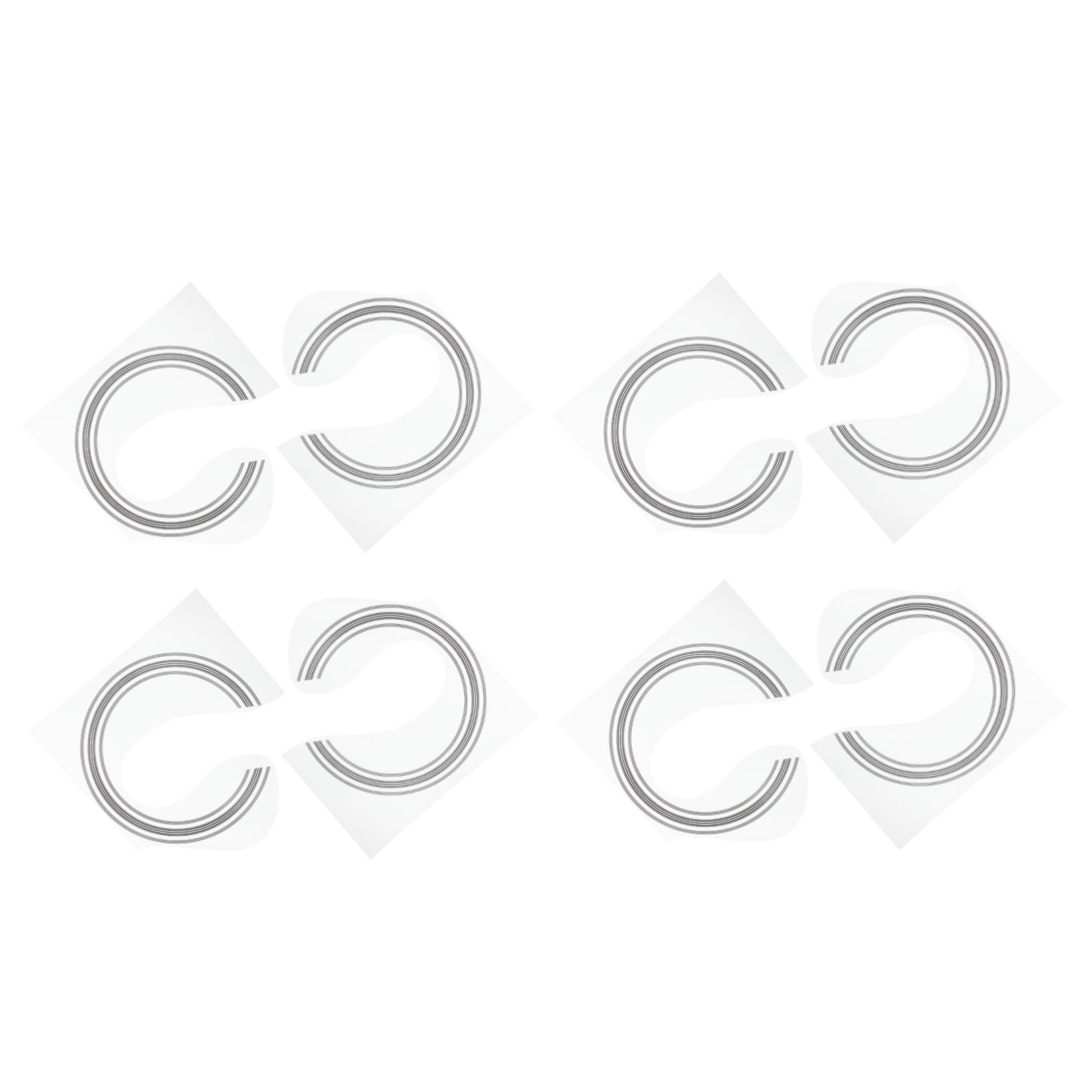 EPIGEIST Guitar Sound Hole Rosette 41in Acoustic Guitar Inlay Unique Guitar Stickers Thin for Guitar Enthusiasts