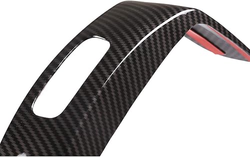 Miniatura 5 de YIWANG ABS cromo coche centro apoyabrazos caja interruptor botón marco adhesivo cubierta lentejuelas para Mercedes Benz Clase A W177 2019 2020