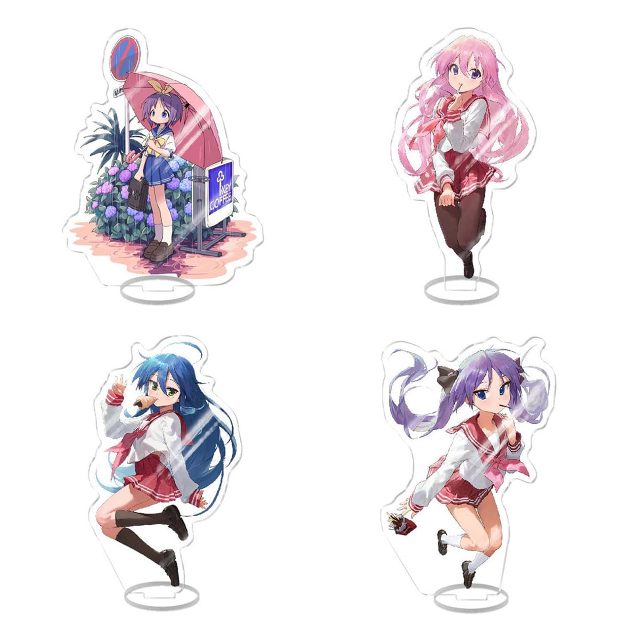 Amazon.co.jp: らき☆すた 泉こなた 柊つかさ 柊かがみ 高良みゆき 