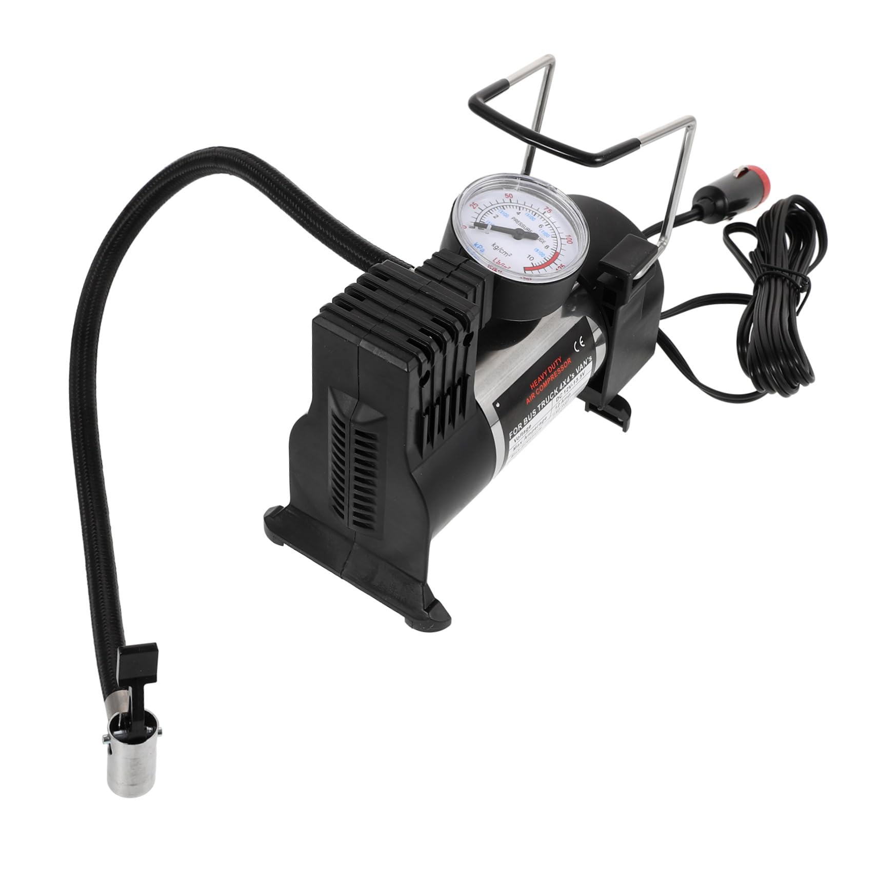 Compresseur air portatif voiture pour ne plus jamais rester bloque avec un pneu degonfle