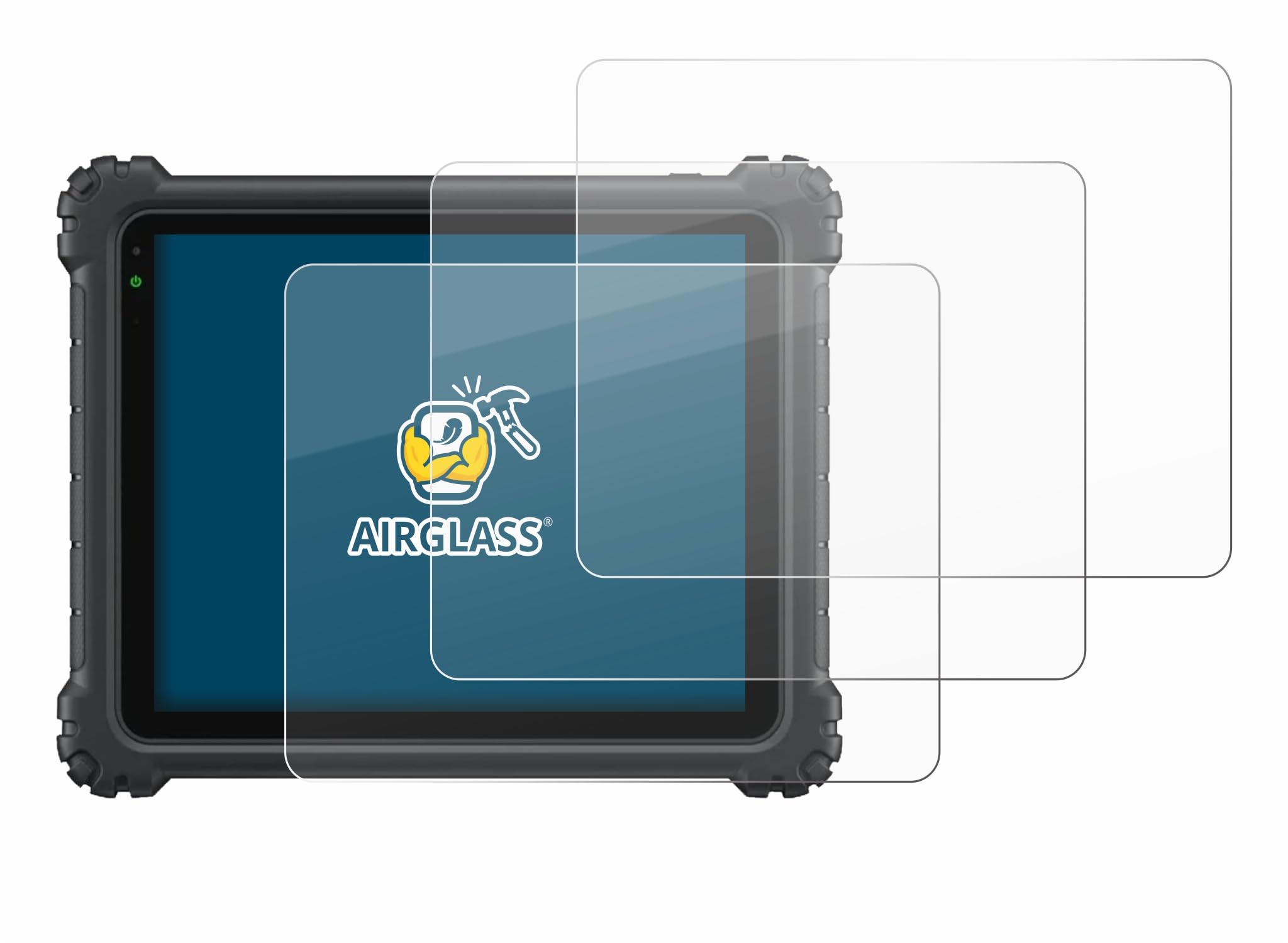 BROTECT 3 Stück Schutzglas für Autel MaxiCOM Ultra Lite Schutzfolie Panzer Folie Glas[Extrem Kratzfest 9H, Anti-Fingerprint, Ultra-Transparent]