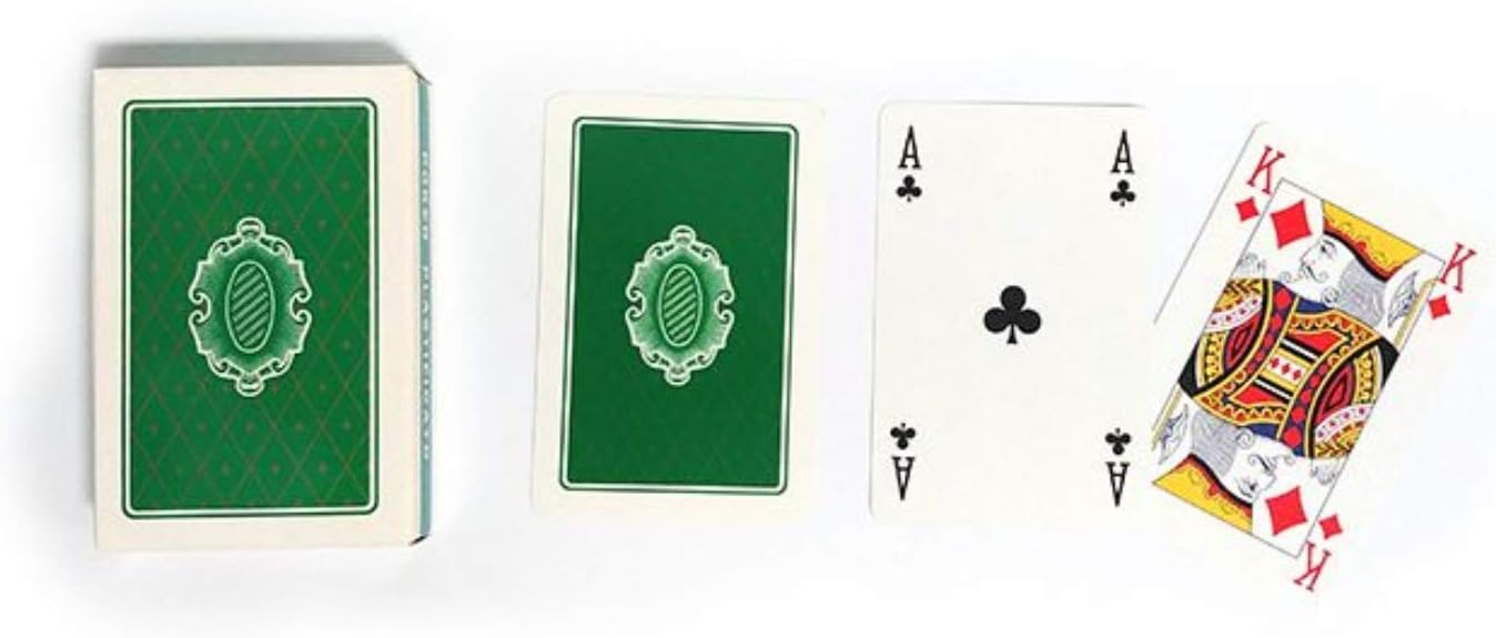 Dal Negro : Bridge S. Marco Green Playing Cards