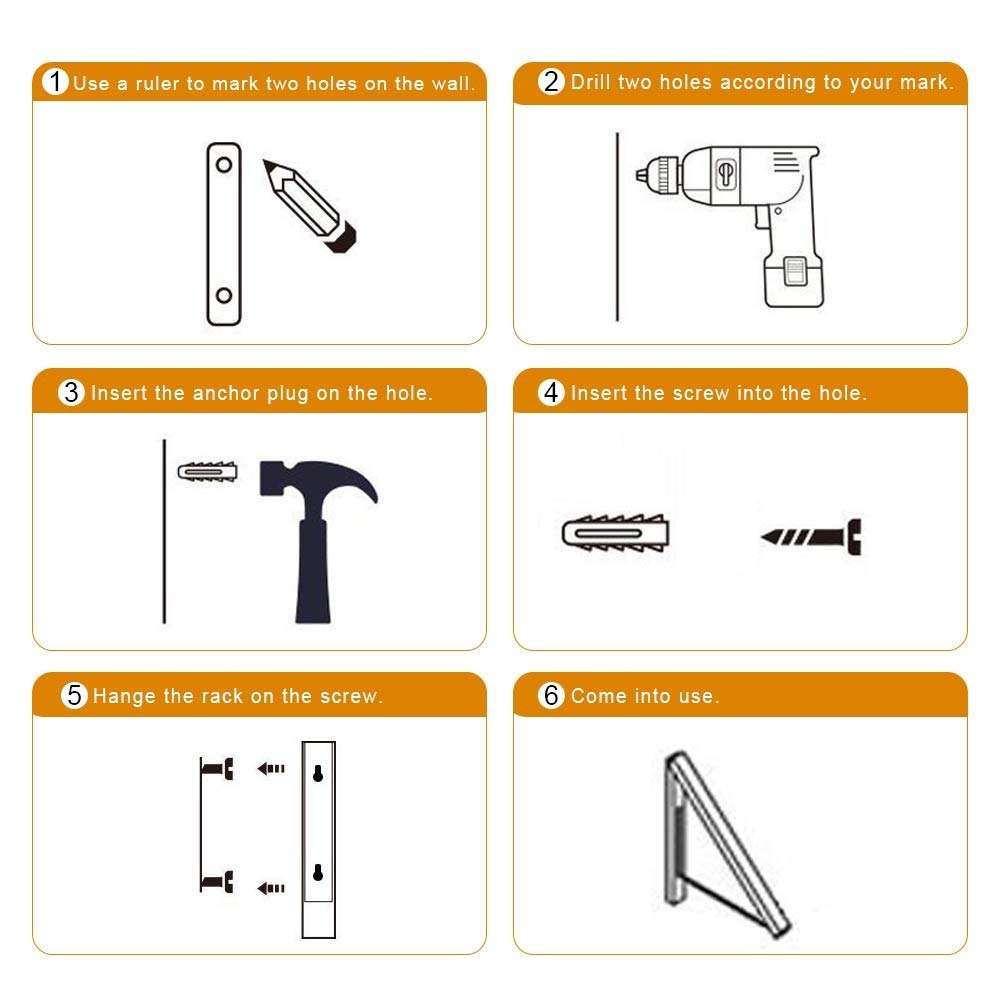 Gancio Appendiabiti Pieghevole Retrattile Per Interni Appendiabiti Portatile Scomparsa In Alluminio Stand Appendiabiti Mini a Muro Scomparsa Guardaroba Portabile Salva Spazio Appendiabiti a Scomparsa