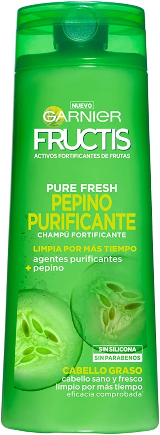 Garnier Fructis Pure Fresh Purifying Cucumber Shampoo 360 ml Amazon
