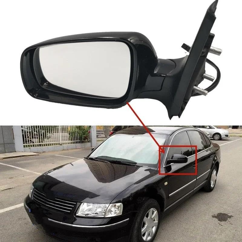 Espejos retrovisores completos para VW Passat B5 de repuesto lateral de coche 3