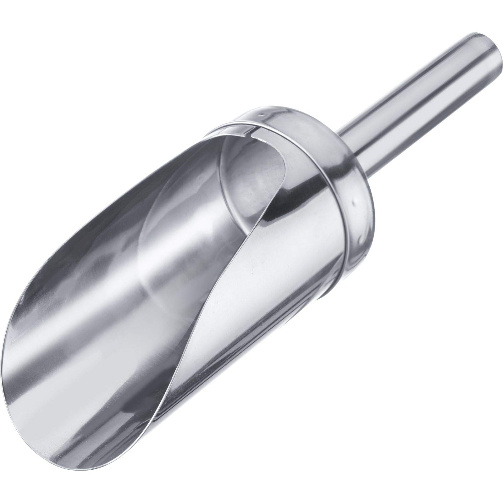 Westmark Paletta per pesare/riempire, Capacità: 300 ml (ca. 350 g di farina), Rotondo, Acciaio inox, Argento, 91132270