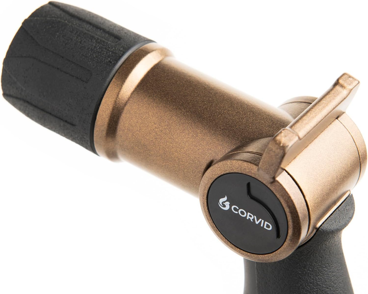 2-Pack Corvid Thumb Control Adjustable Nozzle - Heavy-Duty Metal, 1-Pattern Spray with Ergonomic Grip for Easy Water Flow Control, Ideal for Tough Cleaning and Watering Tasks like Car Washing,Garden