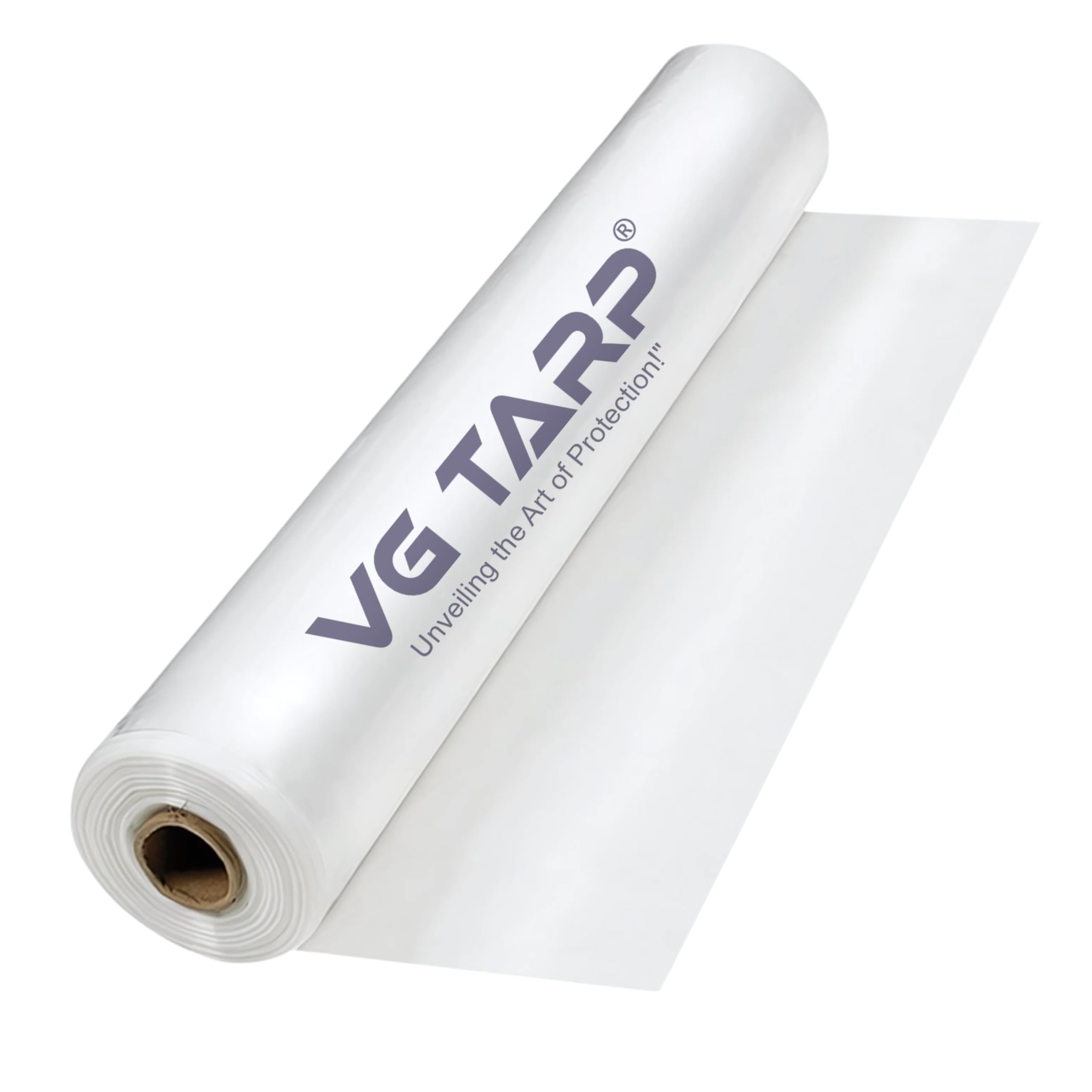 LD Plastic Thin Dust Covering Protection Roll Sheet for Home Packaging 44 Inch Wide X 30 Meters Long (Pack of 1 ROLL)