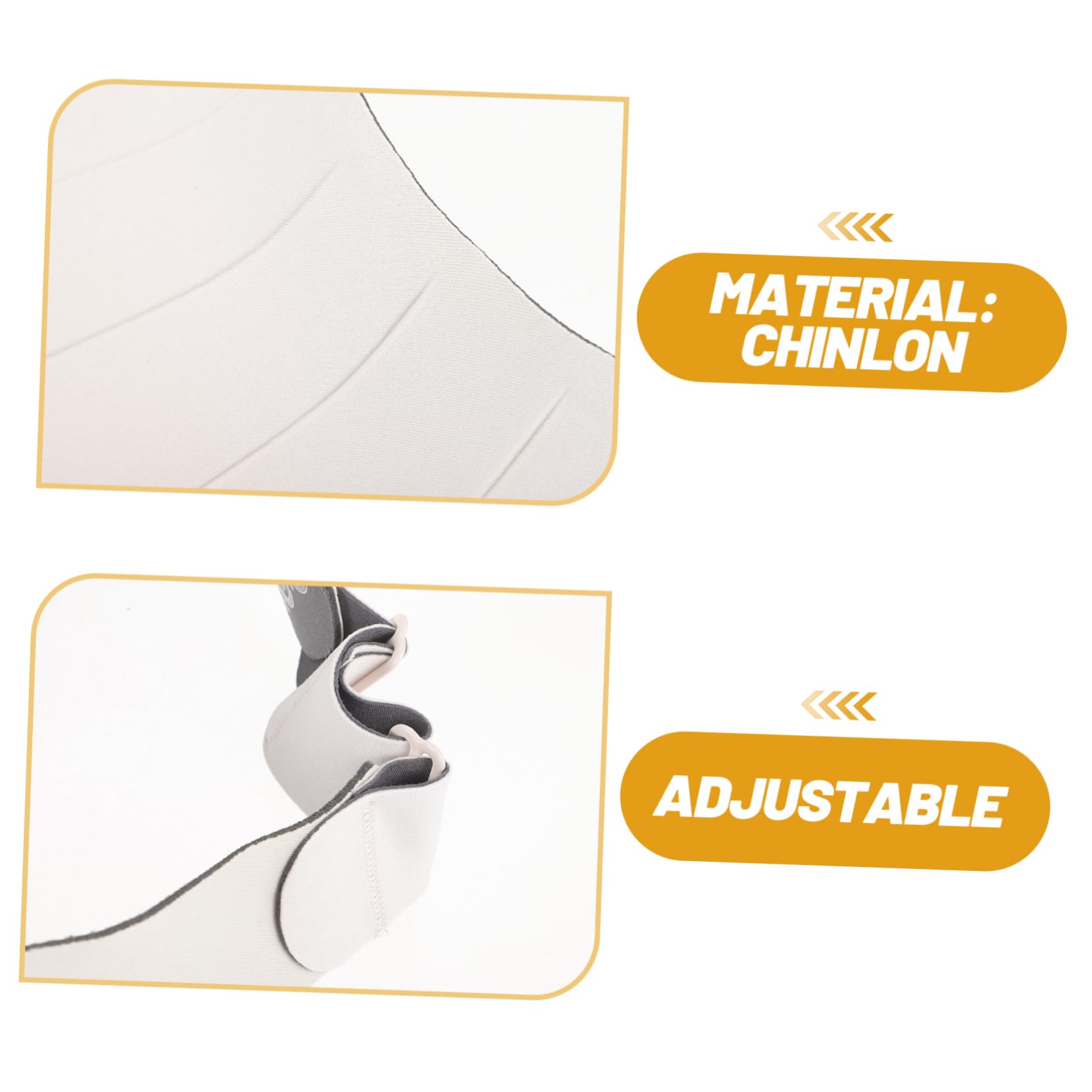 WOONEKY Chapeau Anti-UV Pliable à Larges Bords pour Femmes Blanc
