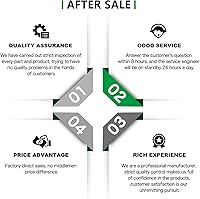 Vista 9 de 918-04822 Conjunto de husillo de repuesto OEM 918-04822A 618-04822 918-04889 30-8001 compatible con cubiertas de 42 pulgadas Cub Cad et MTD Troy-B