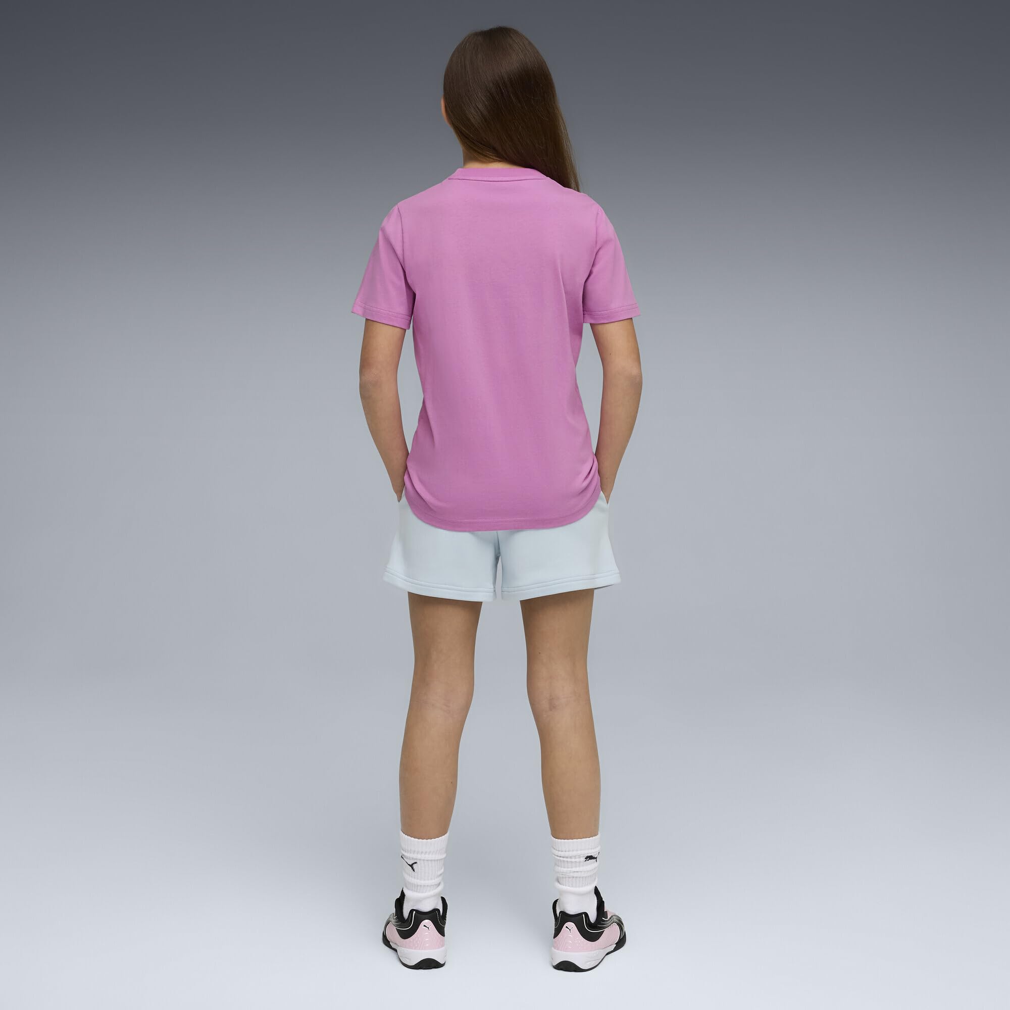 Puma Mädchen ESS No.1 Logo Tee and Shorts Set G Gestrickte Anzüge (1er Pack)