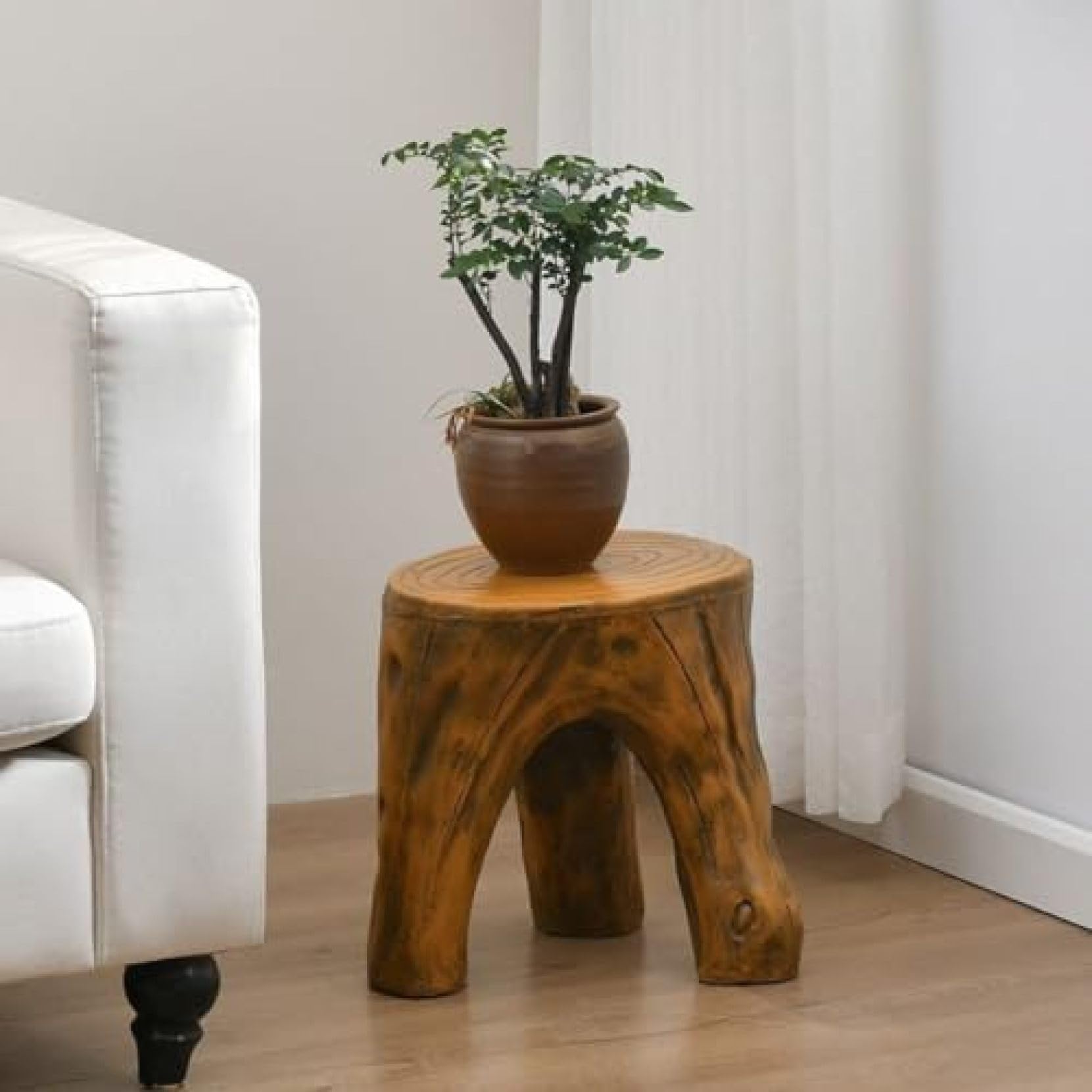 Amazon.co.jp: チュミスツール インテリア オブジェ花台 スツール