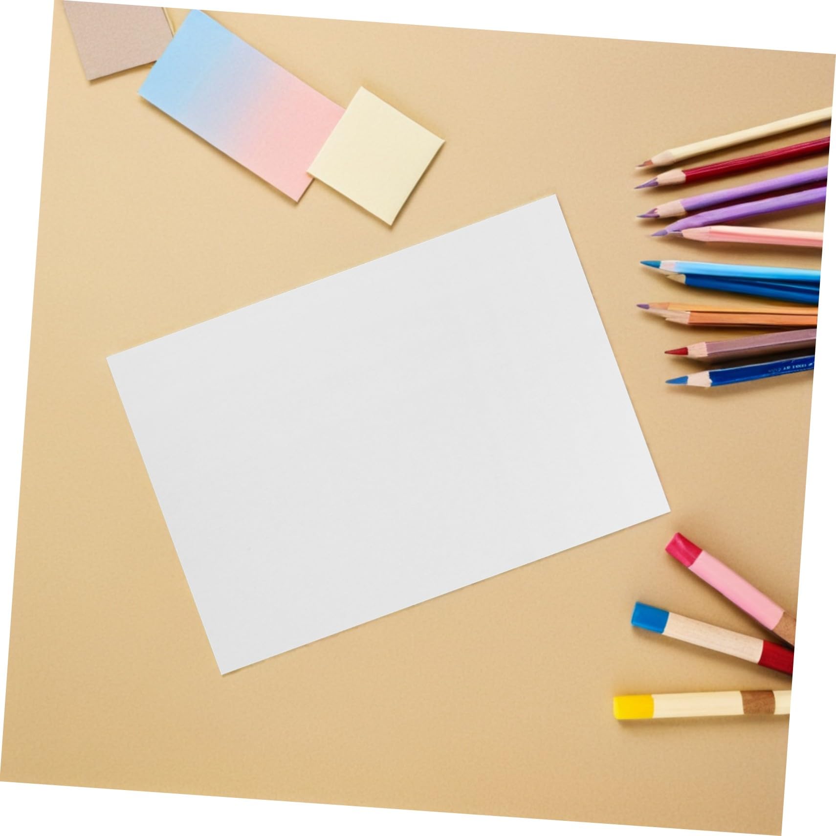 Papel de Dibujo para Niños Pequeños A4 100 Hojas en Color Claro
