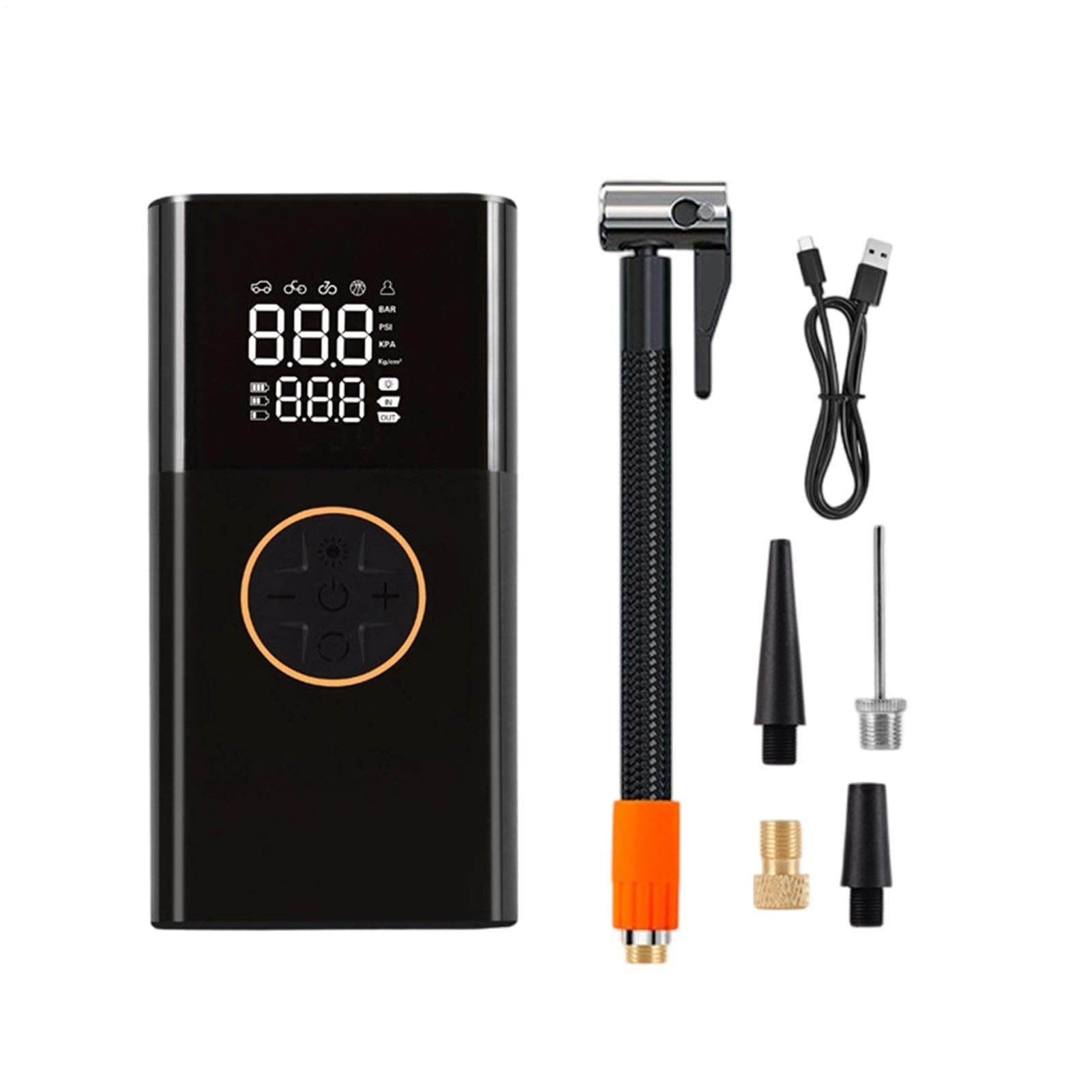 Gonfleur de pneu de voiture Outil de gonflage rechargeable A 5