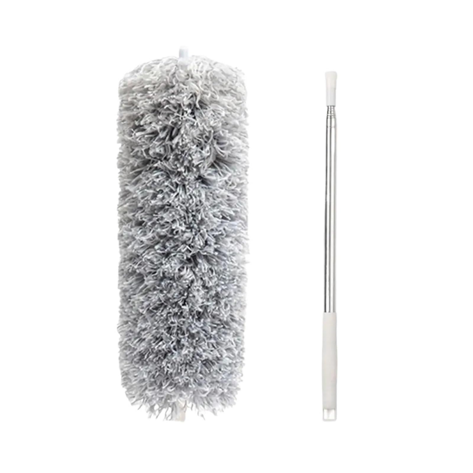 Feather Duster Telescopic Cleaning Duster Brush Extended Long Crevice Spider Web Feather Brushes Bendable Household Clean Remover