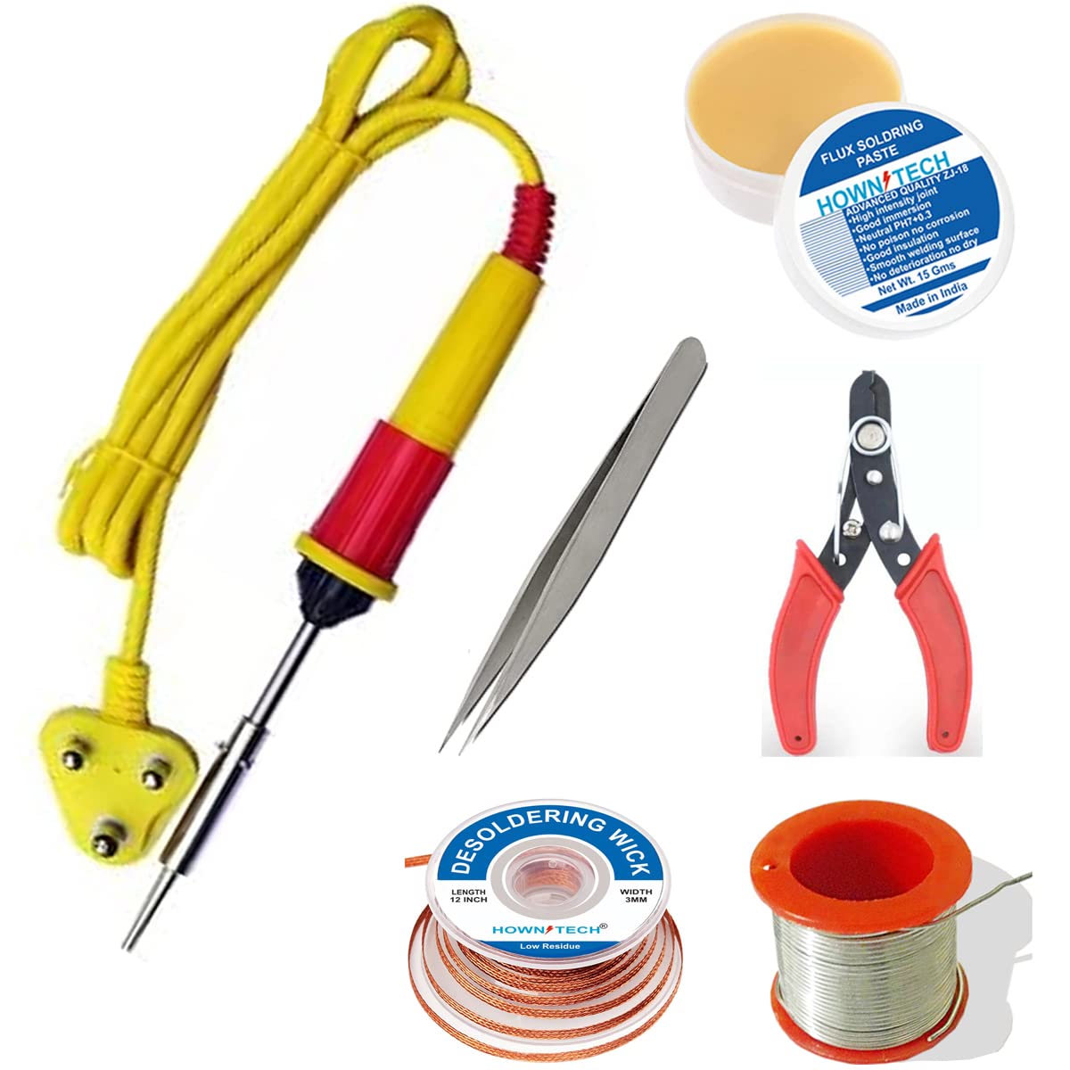 Hown Tech Electric Soldering Iron Tool Kit Soldering Iron 25W/230V