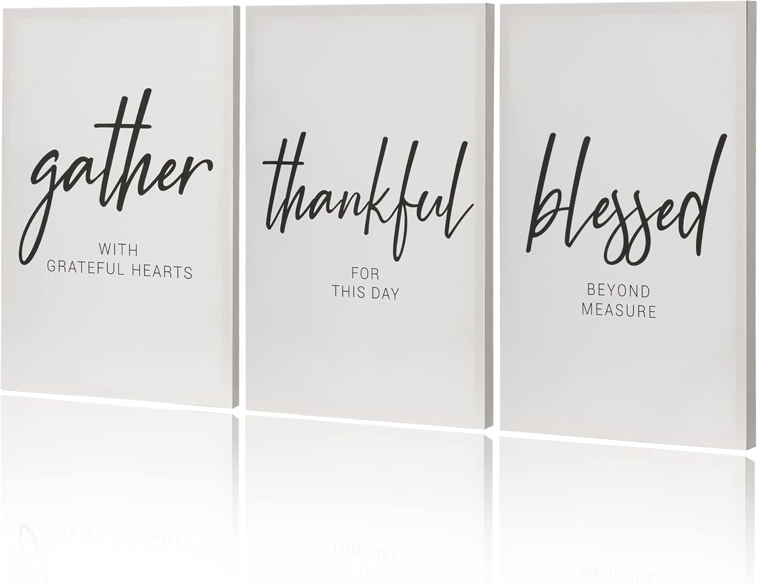 NeuType Inspirational Wall Art, 3 Piece Canvas Wall Art, Office Wall